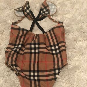 Burberry plaid swimsuit, worn once